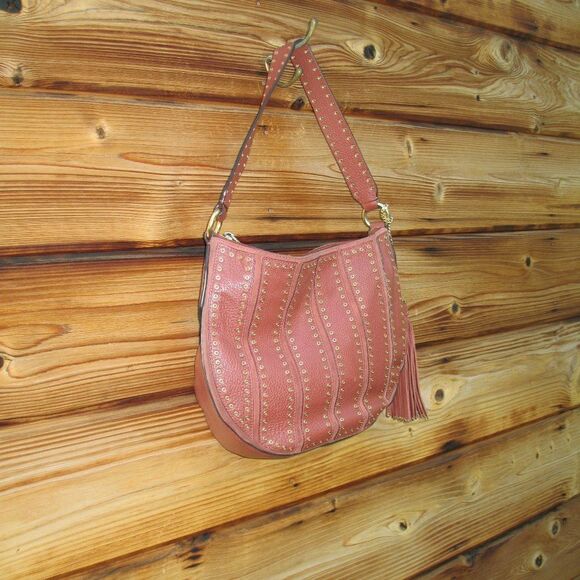 Michael Kors Brooklyn Grommet Hobo Shoulder Bag - Picture 3 of 13